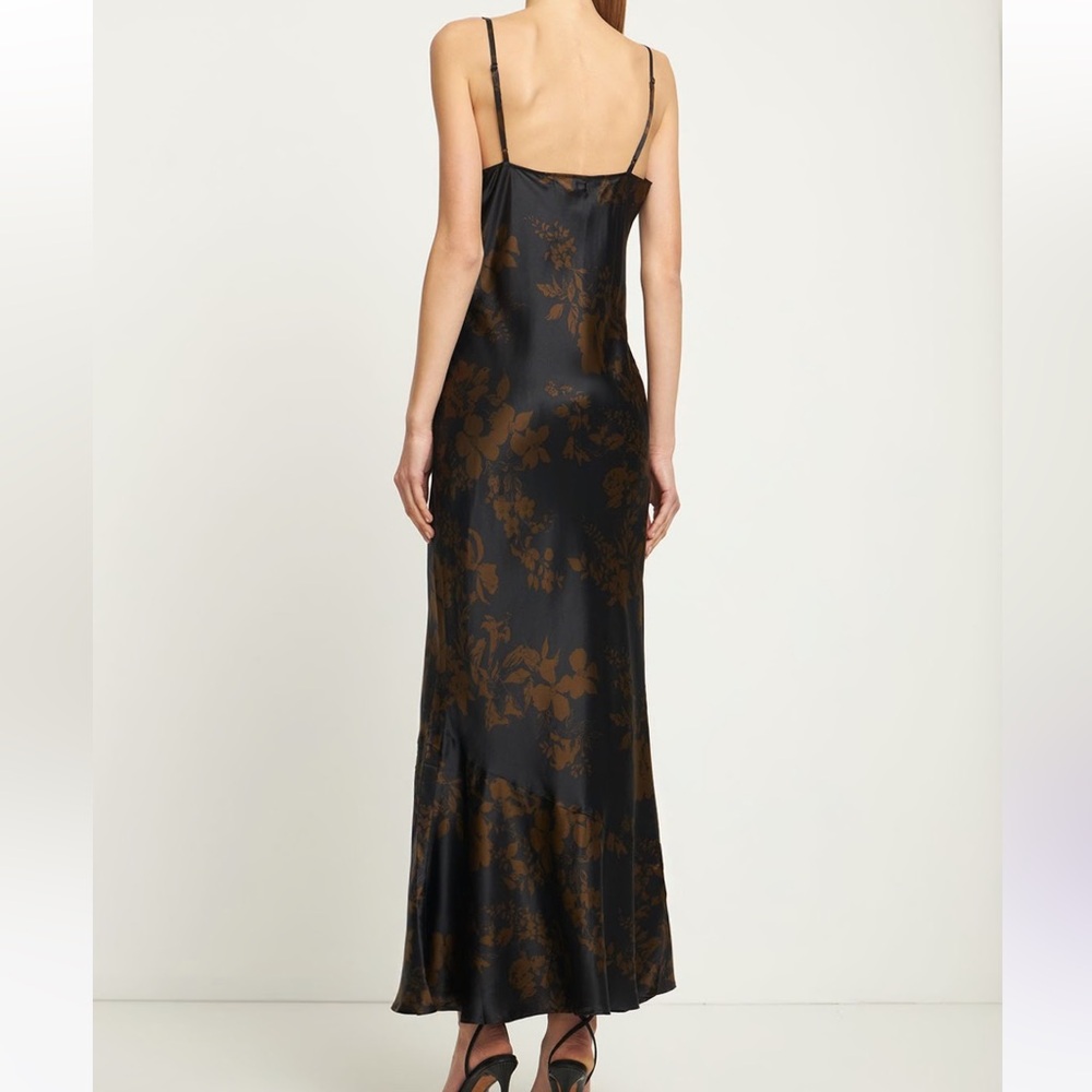 Reformation Parma Silk Satin Long Dress - Picture 4 of 7